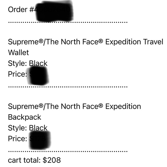 Supreme The North Face Expedition Travel Wallet - Picture 7 of 7